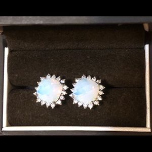 Glamorous stud earrings